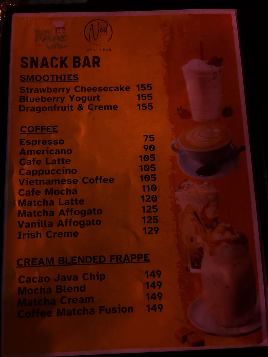 Ned Nanay's Grill Menu - Image 3