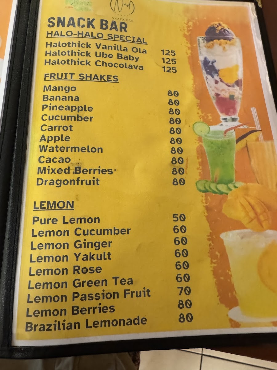 Ned Nanay's Grill Menu - Image 5